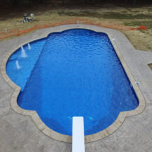 Custom Liner Pool Installation in Shamong, NJ